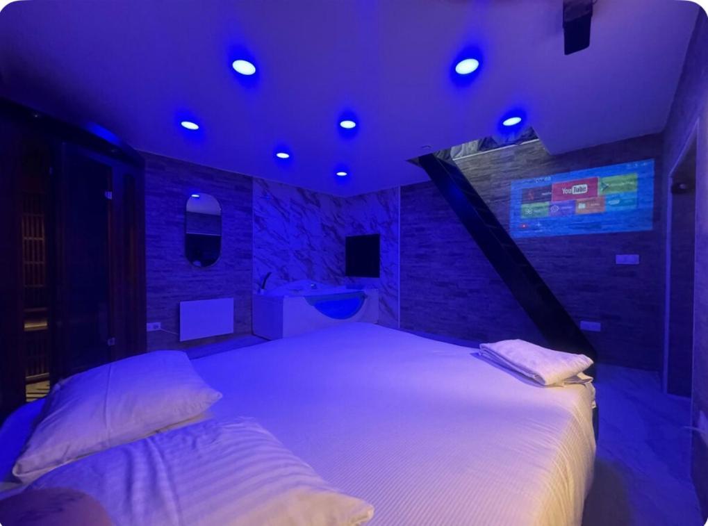 Maison Appartement Triplex Avec Jacuzzi Et Sauna Сент Етиен Екстериор снимка